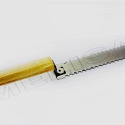 Нож 200 мм. зубчатый, нерж-ка фотография