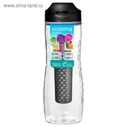 Бутылка для воды Sistema, тритан, 800 мл, цвет МИКС