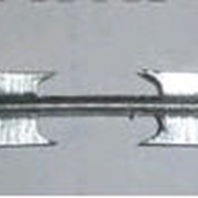 Лента завальцованная армированная колючая (Егоза) фото