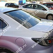 Спойлер крышки багажника Mazda 6 2007-2012 седан (лезвие)