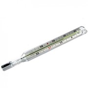 Медицинский ртутный термометр фотография