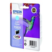 Картридж Epson T0805 (C13T08054011) для Epson P50/PX660, светло-голубой фотография