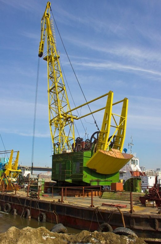 Плавучий кран, плавкран КПЛ 5-30 в Новосибирске (Краны плавучие ...