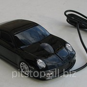 Мышка компьютерная проводная Porsche черная 960BK фотография