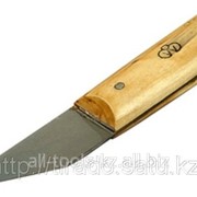 Нож сапожный с деревянной ручкой, 29х75/175мм Код: 0954 фотография