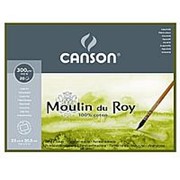 Блок для акварели Canson Moulin du Roy 30.5 x 45.5см, 300 г, м2, 20 листов