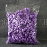 Головы фиолетовых роз d 3-3,5см из латекса 500 шт. 3290