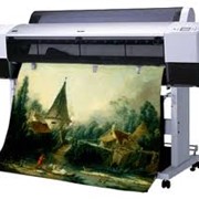 Печать широкоформатная на холсте фото
