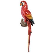 Скульптура настенная Попугай Ара 33 см. арт.MN-13 фото