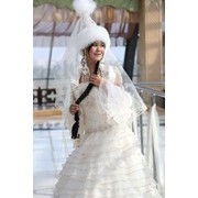 Казахские свадебные платья на проводы невесты. Прокат. фотография