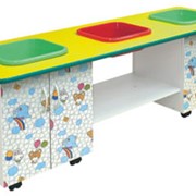 Мебель для детских садов, яслей, Стол для игр с водой и песком Русалочка-1 Д-141 фото