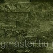 Плитка облицовочная из серпентинита "Рваный камень" 150x50x20 мм
