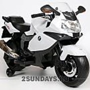 Детский мотоцикл на аккумуляторе BMW K1300S Z283 белый фото