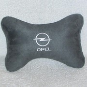 Подушка Opel серая подголовник фотография