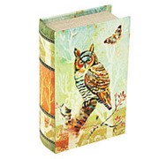 Тайник сейф-книга “Цветная сова“ 21х13х5 см. фотография