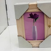 Ключница “Цветок в вазе“ 10 х 15 см фотография