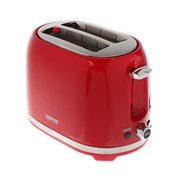 Тостер Centek СТ-1432 RED, 850 Вт, 7 режимов прожарки, 2 тоста, красный