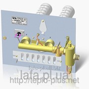 Горелка газовая УГОП-П-16-215 с электромагнитным клапаном, датчиком тяги и микрофакельными горелками