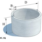 Кольца стеновые цилиндрические КЦ 9-10