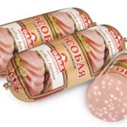 Колбаса вареная «Особая со шпиком» фото