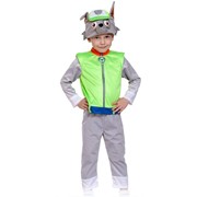 Карнавальный костюм для детей Карнавалофф Рокки (Щенячий патруль) детский, XS (104-110 см) фото