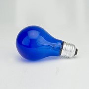 Лампа синяя накаливания медицинская (терапевтическая) для прогревания