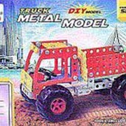 Металлический конструктор 134 детали "грузовик" (упаковка 25*19 см) TOTO-060