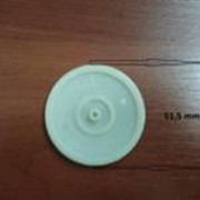 Тарелка пластиковая под китайскую мембрану диаметром 73 мм фото