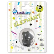 Флеш-драйвы подарочные Smartbuy Флеш-драйв 16 GB USB 2.0 Smartbuy Wild series Слоник фото