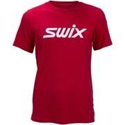 Футболка SWIX big logo муж красный фото