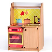 Игровой набор Кухня Машенька мойка МИКС, 684*400*1002, Цветной фотография