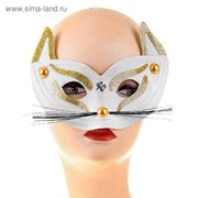 Карнавальная маска «Глаза кошки», цвета МИКС фото