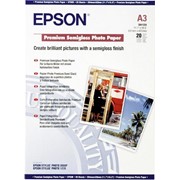 Бумага epson Premium Semigloss Photo Paper A3 фотография