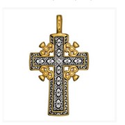 Кресты нательные Голгофский крест фото
