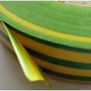 Изолента ПВХ Желто-зелёная 0,13мм*18мм*18м фото