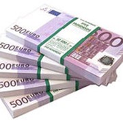 Сувенирные деньги 500 евро, пачка