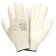 Нейлоновые перчатки с полиуретан. ладонью, размер L