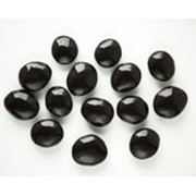 Керамические камни (чёрные) фотография