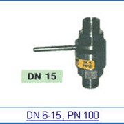 Краны дисковые с муфтовым (штуцерным) присоединением DN 6-15, PN 100