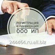 Регистрация ООО, ИП, ЗАО, ОАО, КФХ, ТСЖ и т.д.