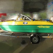 Стеклопластиковая моторная лодка Bester-485