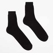 Носки мужские, размер 25, цвет чёрный (комплект из 5 шт.) фотография