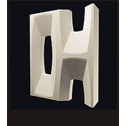 Декоративный 3D блок для перегородки из гипса (модель 05)