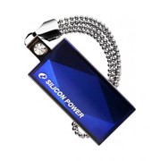 8Gb Touch 810 Silicon Power USB-флеш накопитель, USB 2.0, SP008GBUF2810V1B, Сине-чёрный фото