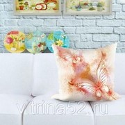 Декоративная подушка “Нежные бабочки“ фото