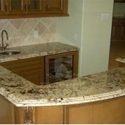 Кухонная столешница из камня мрамора, гранита фотография