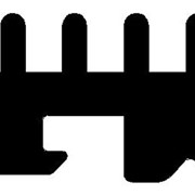 Вставка для опоры стекла фото