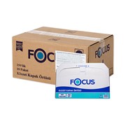 Бумажные покрытия на унитаз “FOCUS“, 250 шт. в упаковке/10 шт. в коробке фотография