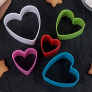 Набор форм для печенья 'Сердце', 5 шт фотография