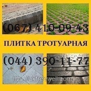 Тротуарная плитка Кирпич антик (серый)